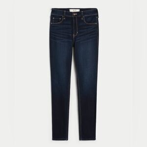 Hollister Hi Rise Super Skinny Dark Wash Jeans | 00‎